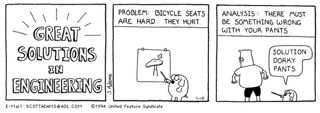 Typical solution to a problem.
