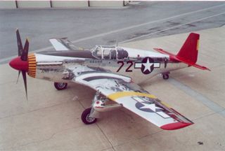 P-51C Warbird down.